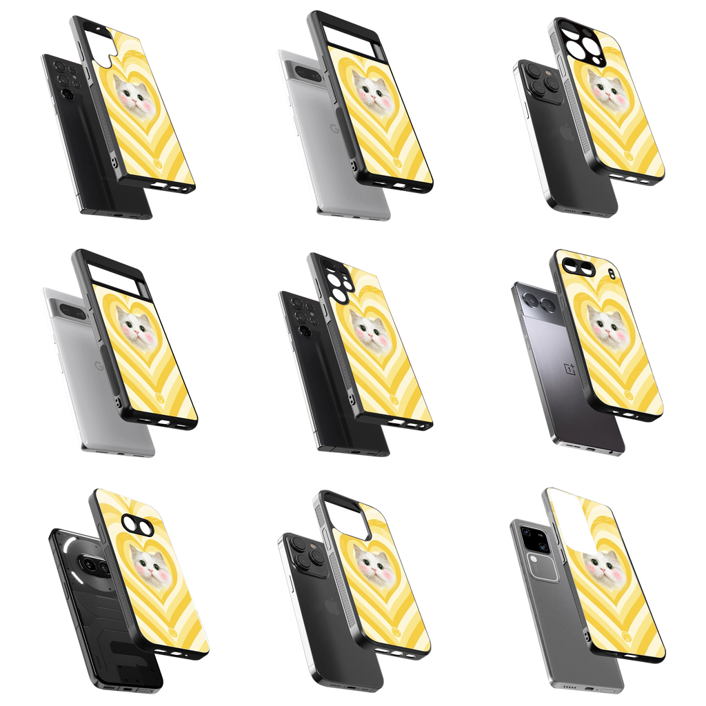 Durable Glass Back Mobile Case for iPhone, Samsung, OnePlus, Google Pixel, Redmi, Vivo, Oppo