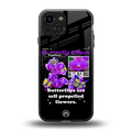 butterfly effect back phone cover | glass case for iphone 13 mini