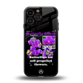 butterfly effect back phone cover | glass case for iphone 13 pro max