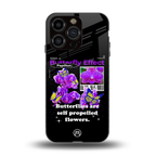 butterfly effect back phone cover | glass case for iphone 13 pro