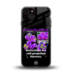 butterfly effect back phone cover | glass case for iphone 13