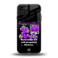 butterfly effect back phone cover | glass case for iphone 15