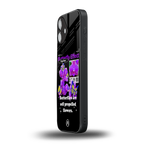 butterfly effect back phone cover | glass case for iphone 16 plus