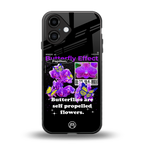 butterfly effect back phone cover | glass case for iphone 16