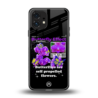 butterfly effect back phone cover | glass case for nothing phone 1