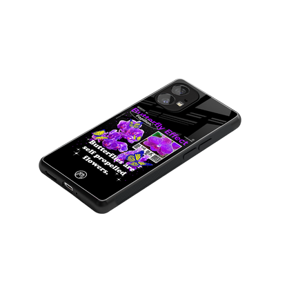 butterfly effect back phone cover | glass case for nothing phone 1