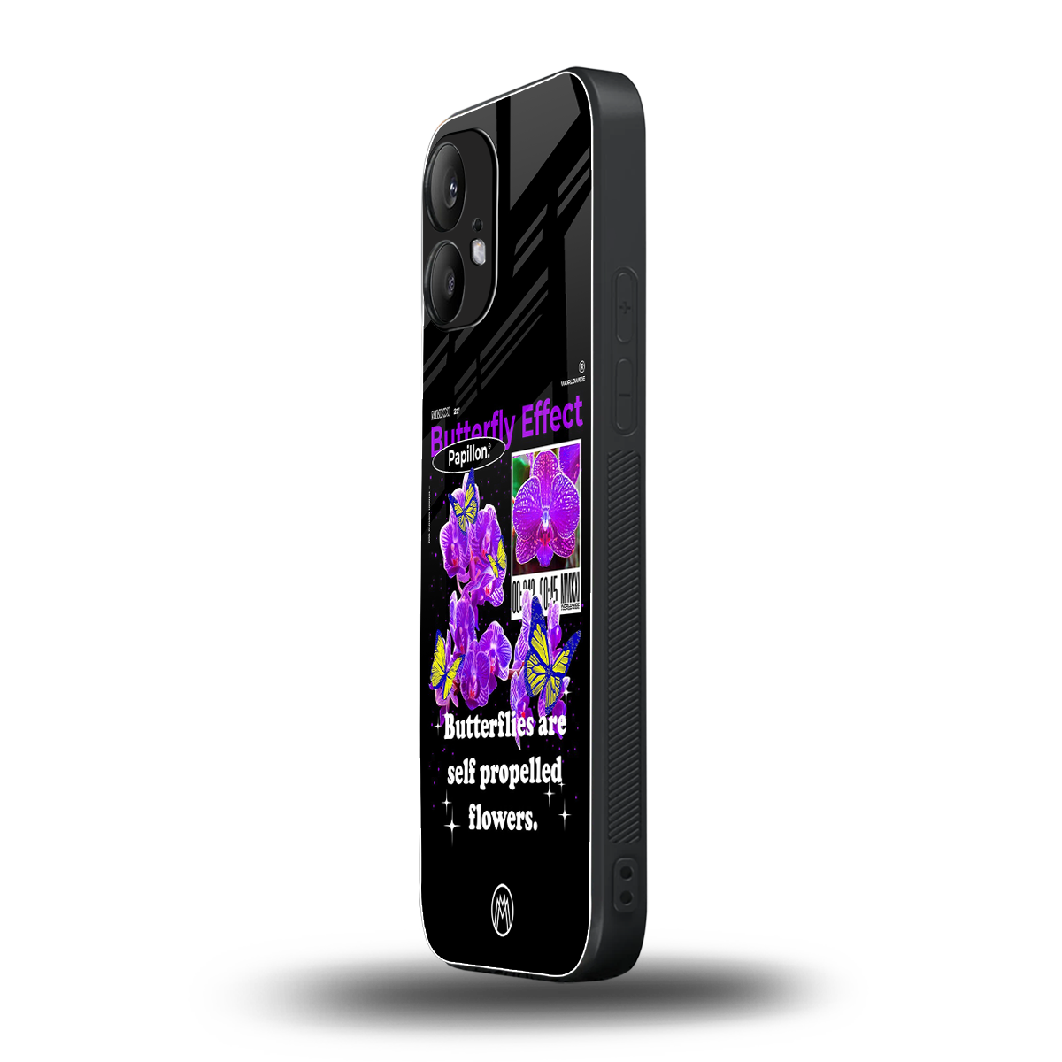 butterfly effect back phone cover | glass case for nothing phone 2