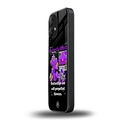 butterfly effect back phone cover | glass case for nothing phone 2