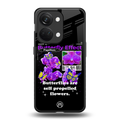 butterfly effect back phone cover | glass case for oneplus nord 3