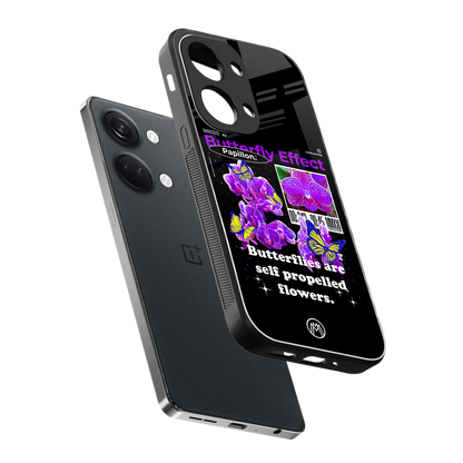 butterfly effect back phone cover | glass case for oneplus nord 3