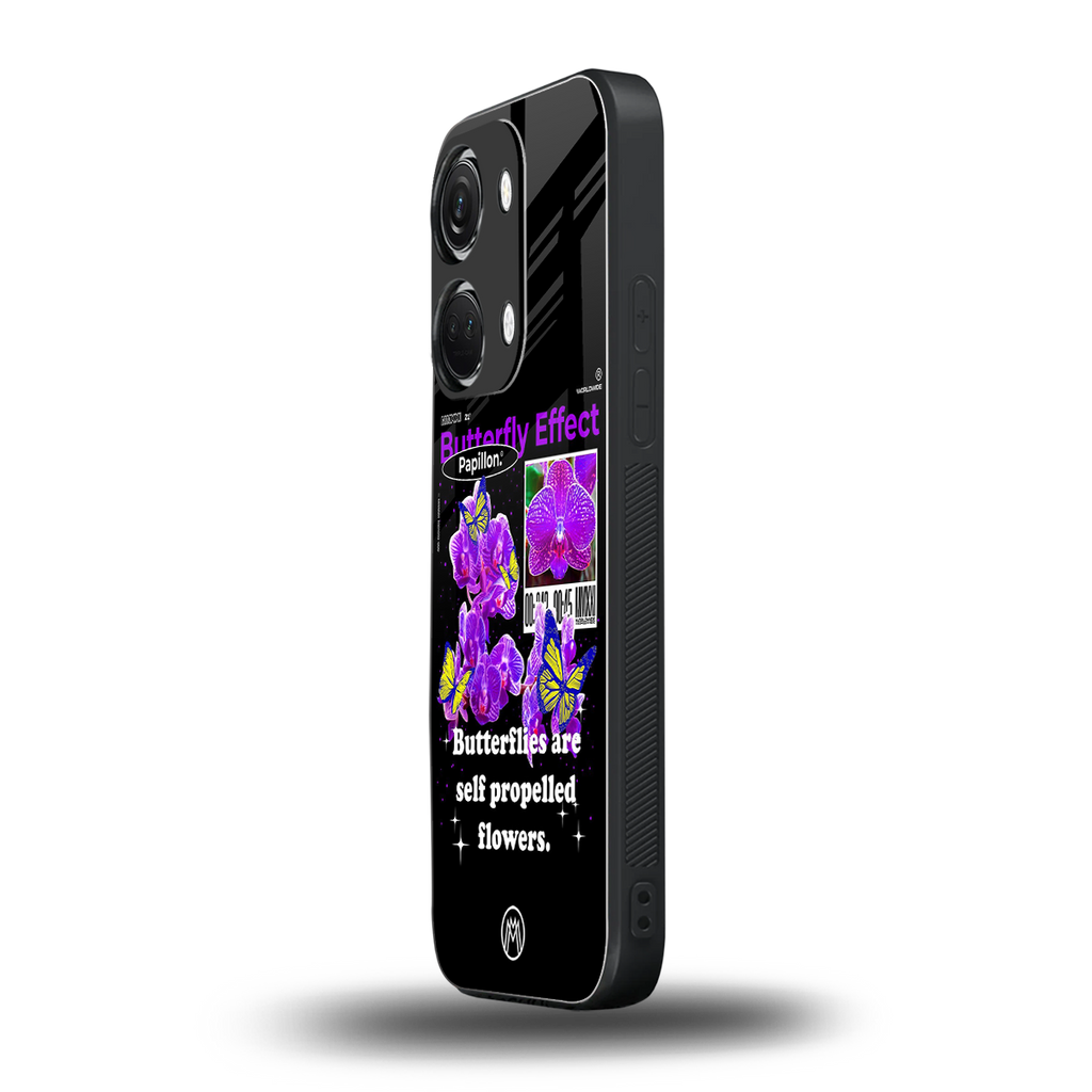 butterfly effect back phone cover | glass case for oneplus nord 3