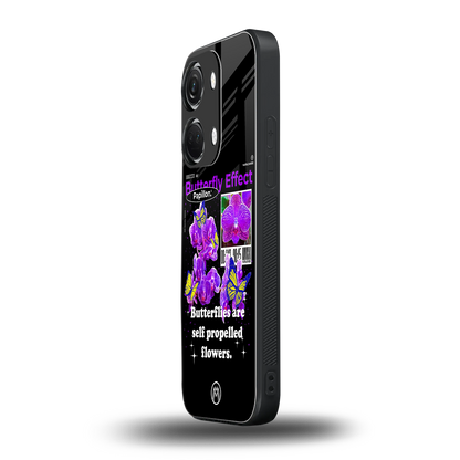butterfly effect back phone cover | glass case for oneplus nord 3