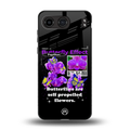 butterfly effect back phone cover | glass case for oneplus nord 4
