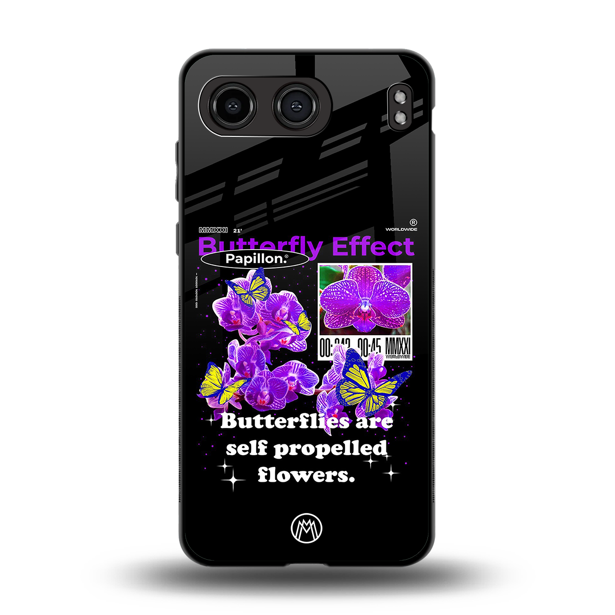 butterfly effect back phone cover | glass case for oneplus nord 4
