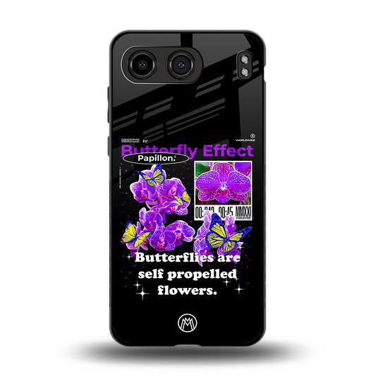 butterfly effect back phone cover | glass case for oneplus nord 4