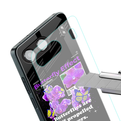 butterfly effect back phone cover | glass case for oneplus nord 4
