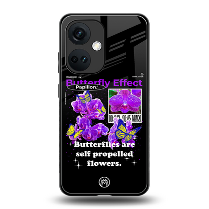 butterfly effect back phone cover | glass case for oneplus nord ce 3