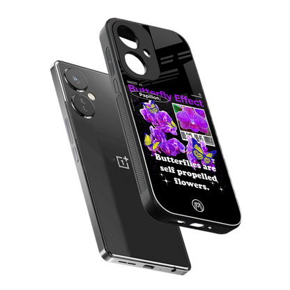butterfly effect back phone cover | glass case for oneplus nord ce 3