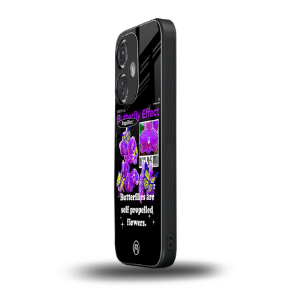 butterfly effect back phone cover | glass case for oneplus nord ce 3