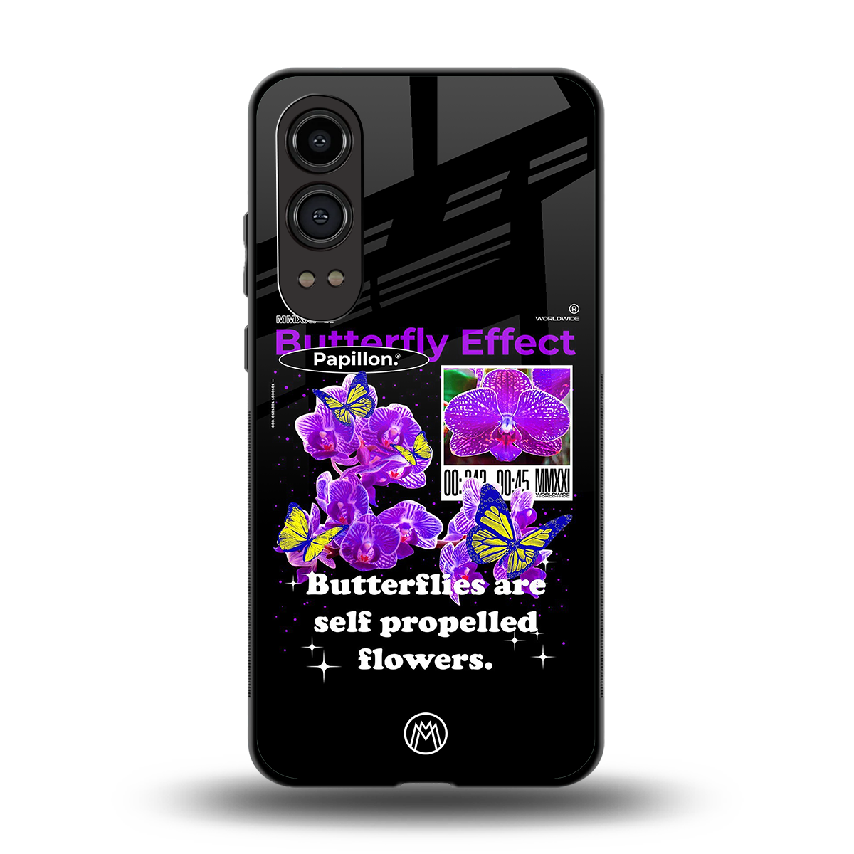 butterfly effect back phone cover | glass case for oneplus nord ce 4 lite