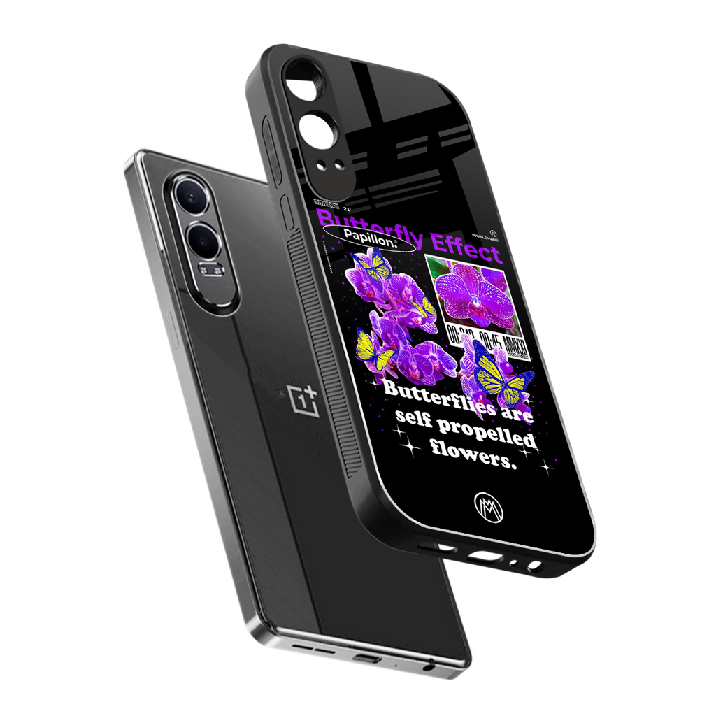 butterfly effect back phone cover | glass case for oneplus nord ce 4 lite