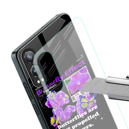 butterfly effect back phone cover | glass case for oneplus nord ce 4 lite