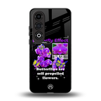 butterfly effect back phone cover | glass case for oneplus nord ce 4