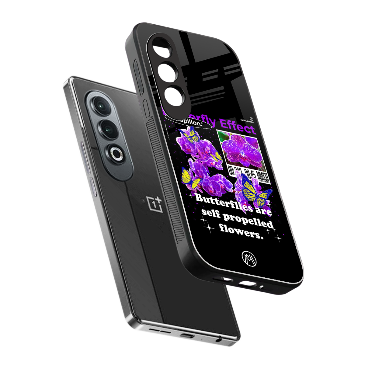 butterfly effect back phone cover | glass case for oneplus nord ce 4