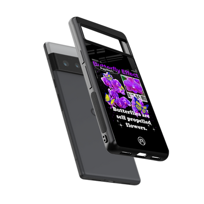 butterfly effect back phone cover | glass case for google pixel 6 pro