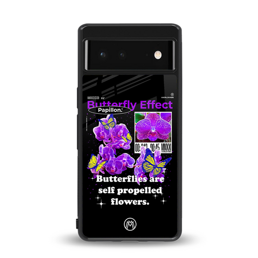 butterfly effect back phone cover | glass case for Google Pixel 6A