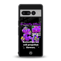 butterfly effect back phone cover | glass case for google pixel 7 pro