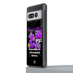 butterfly effect back phone cover | glass case for google pixel 7 pro