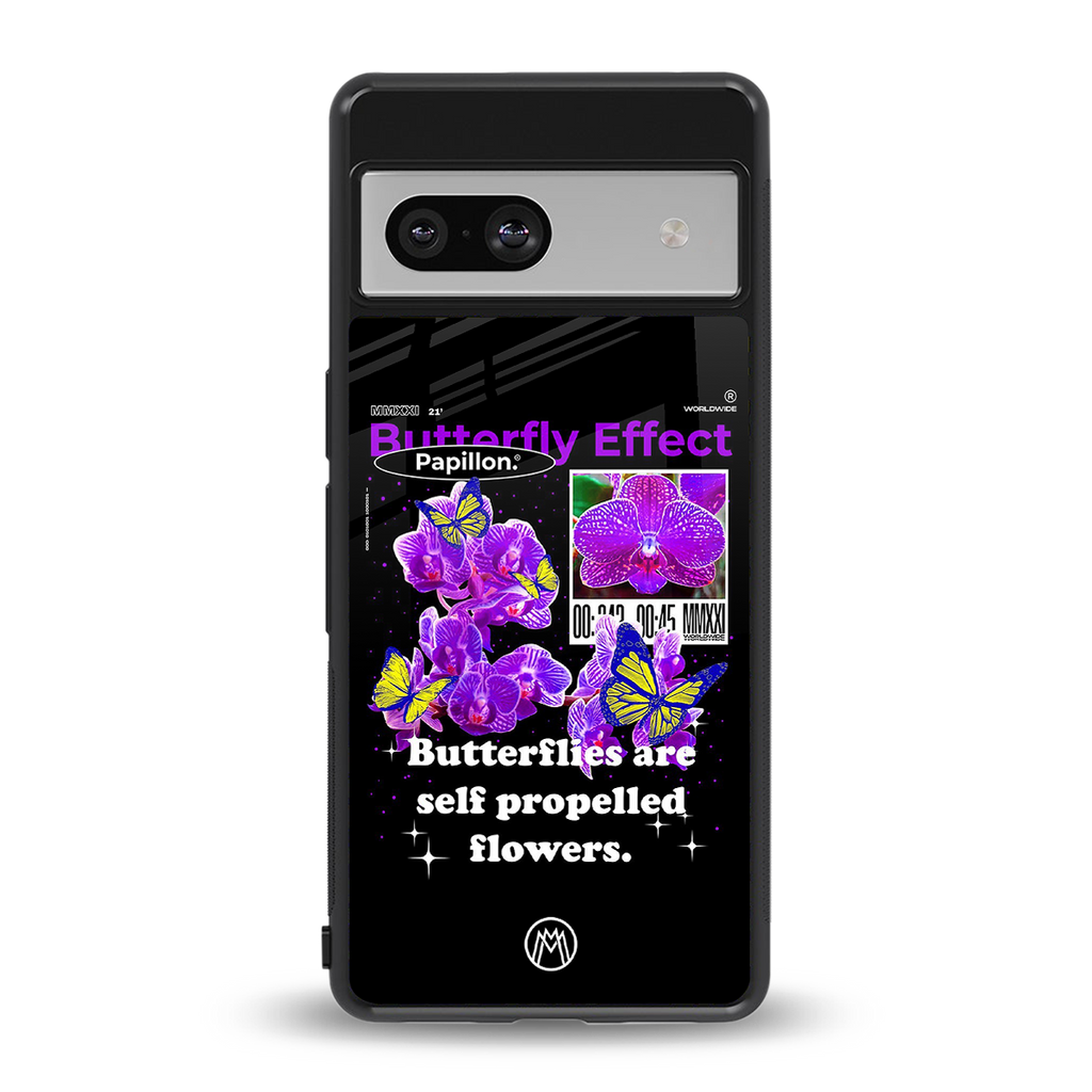butterfly effect back phone cover | glass case for Google Pixel 7