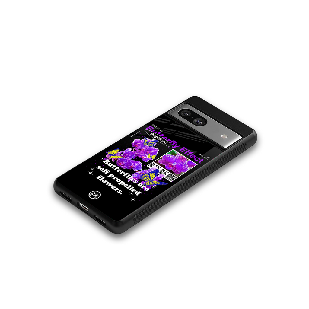 butterfly effect back phone cover | glass case for Google Pixel 7