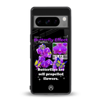 butterfly effect back phone cover | glass case for google pixel 8 pro