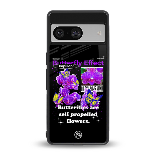 butterfly effect back phone cover | glass case for Google Pixel 8