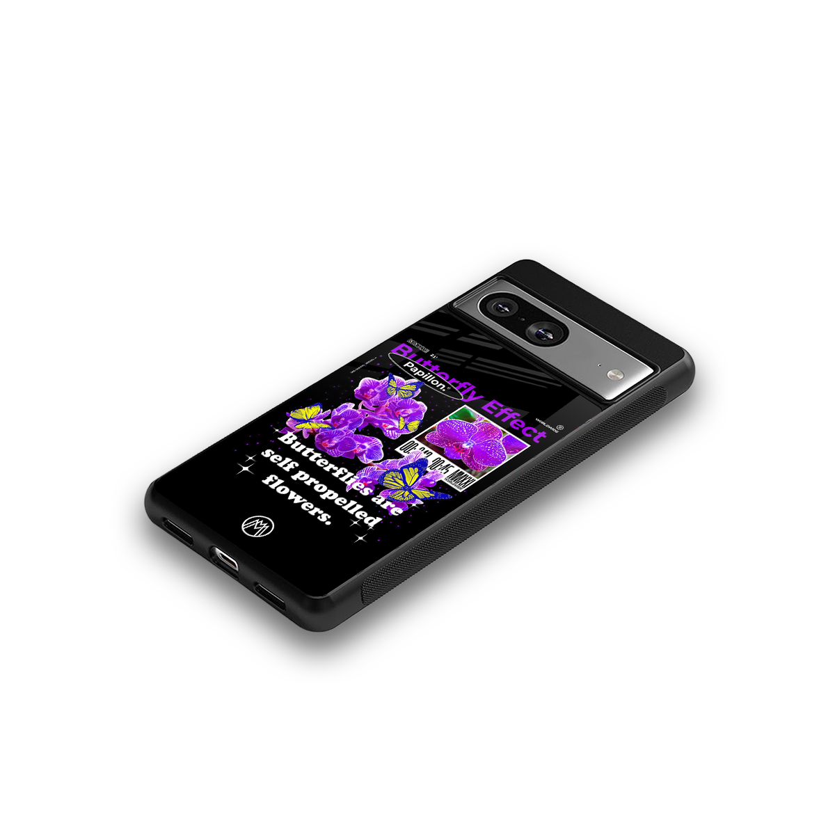 butterfly effect back phone cover | glass case for Google Pixel 8