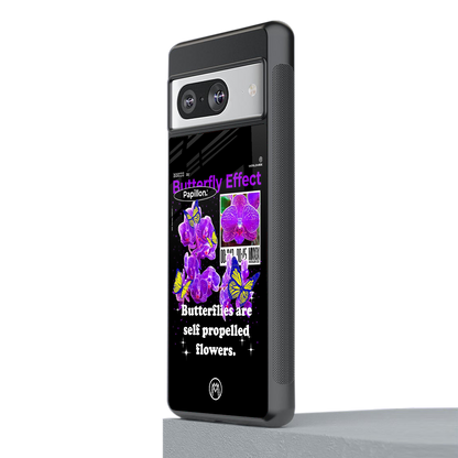 butterfly effect back phone cover | glass case for Google Pixel 8