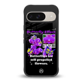 butterfly effect back phone cover | glass case for google pixel 9