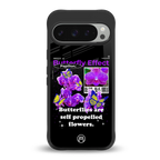 butterfly effect back phone cover | glass case for google pixel 9 pro