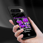 butterfly effect back phone cover | glass case for google pixel 9 pro