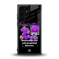 butterfly effect back phone cover | glass case for samsung galaxy s23 ultra