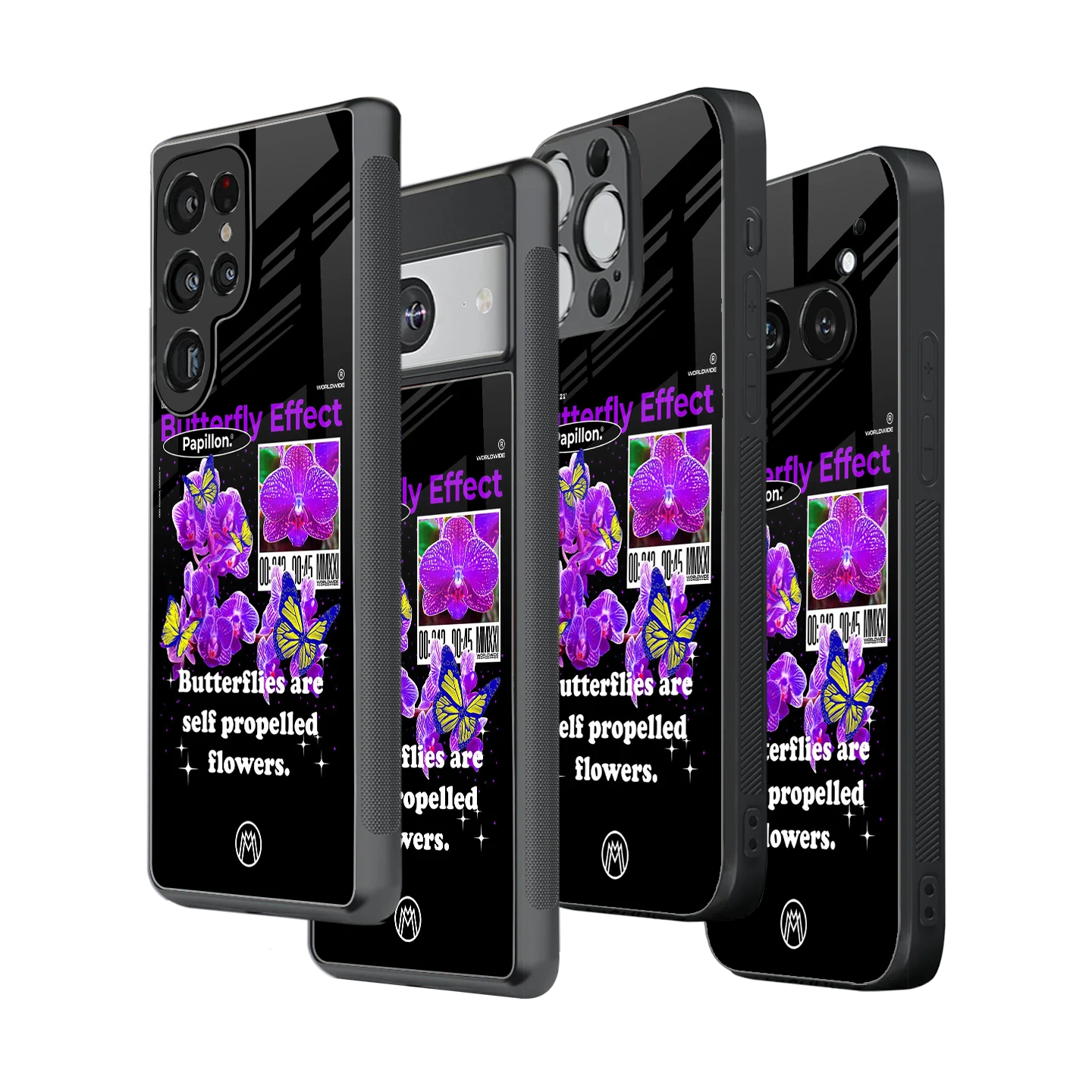 Stylish Glass Back Case for All Smartphones – iPhone, Samsung, OnePlus, Pixel, Redmi, Oppo, Vivo, Motorola