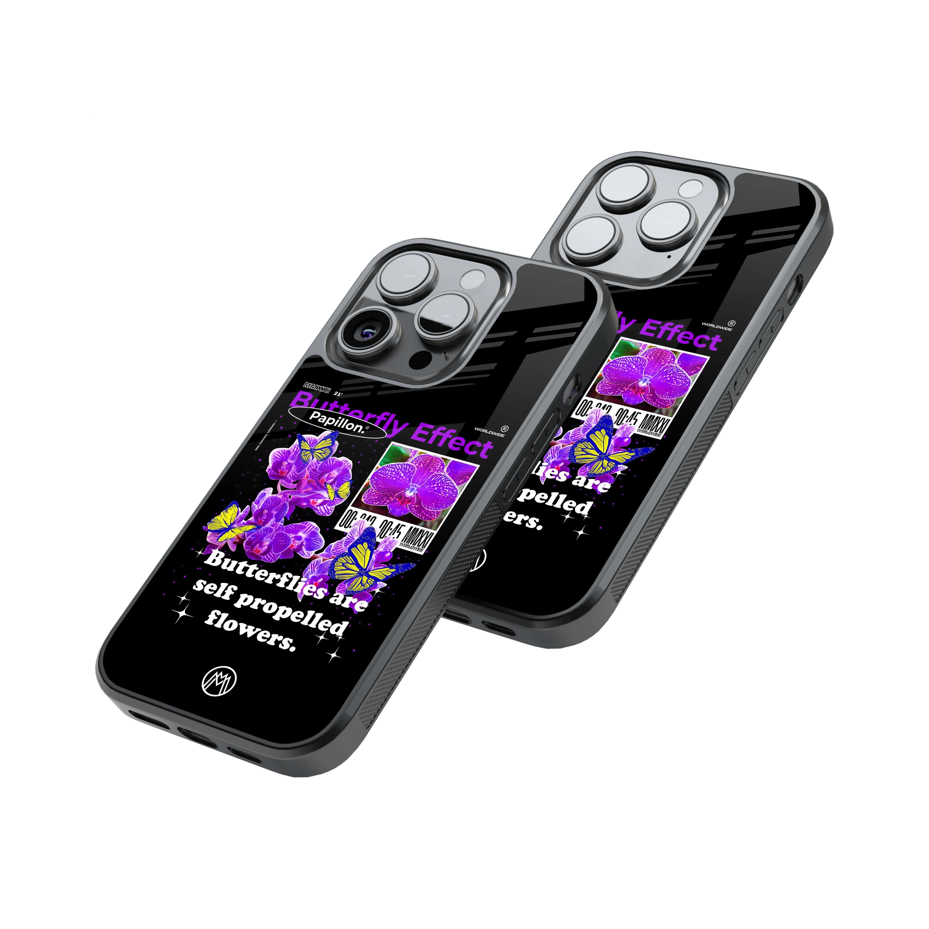 Protective Glass Back Phone Case Compatible with iPhone, Samsung, OnePlus, Pixel & More