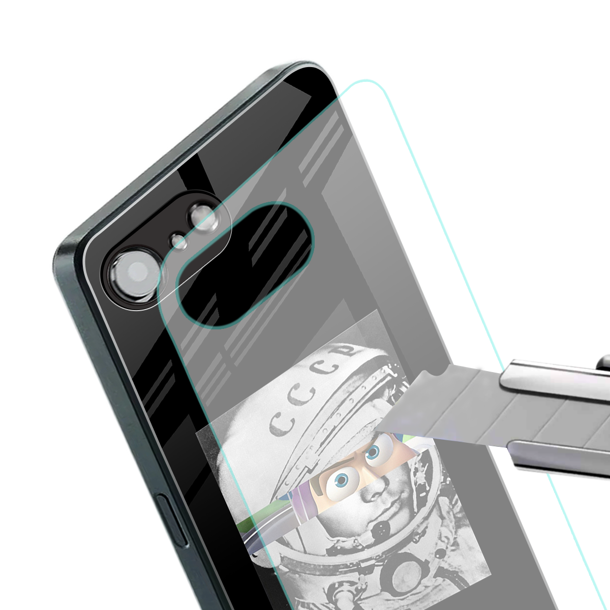 buzz lightyear astronaut mobile back phone cover | glass case for iphone 16e