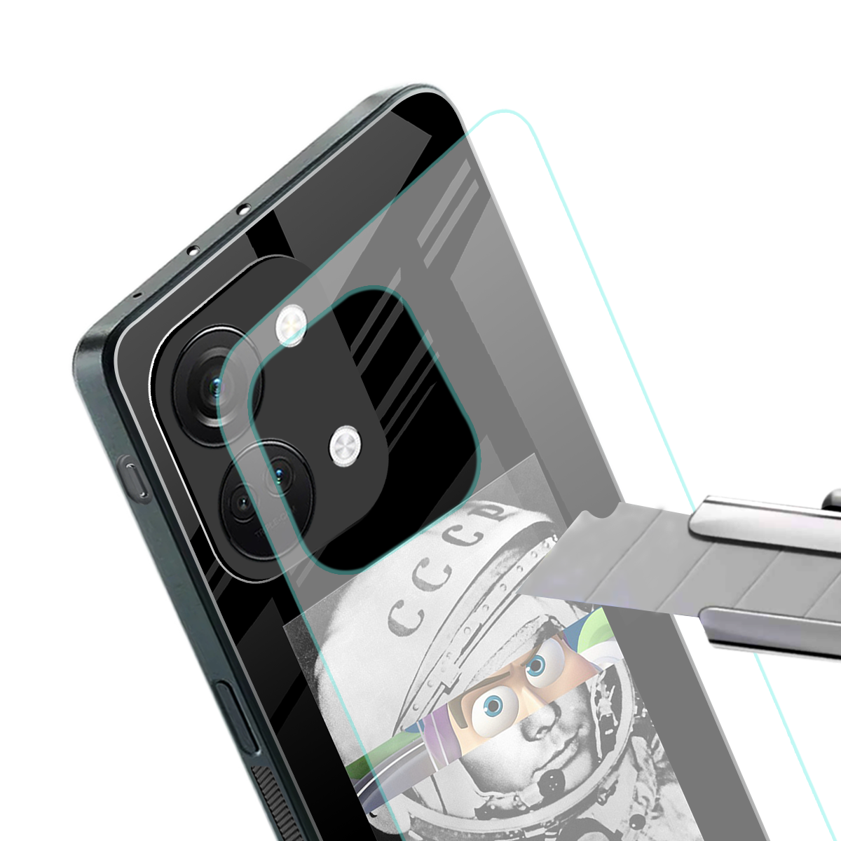 buzz lightyear astronaut mobile back phone cover | glass case for oneplus nord 3
