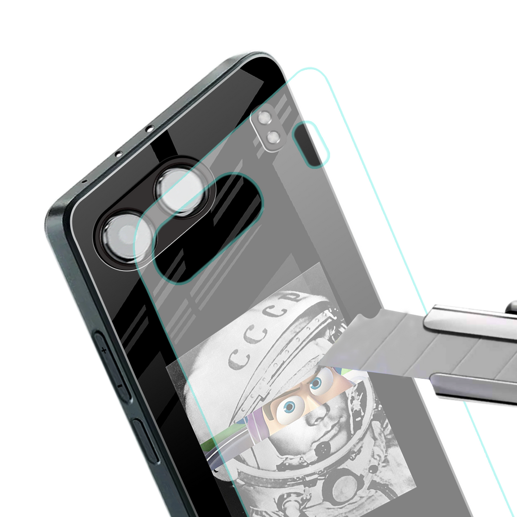buzz lightyear astronaut mobile back phone cover | glass case for oneplus nord 4