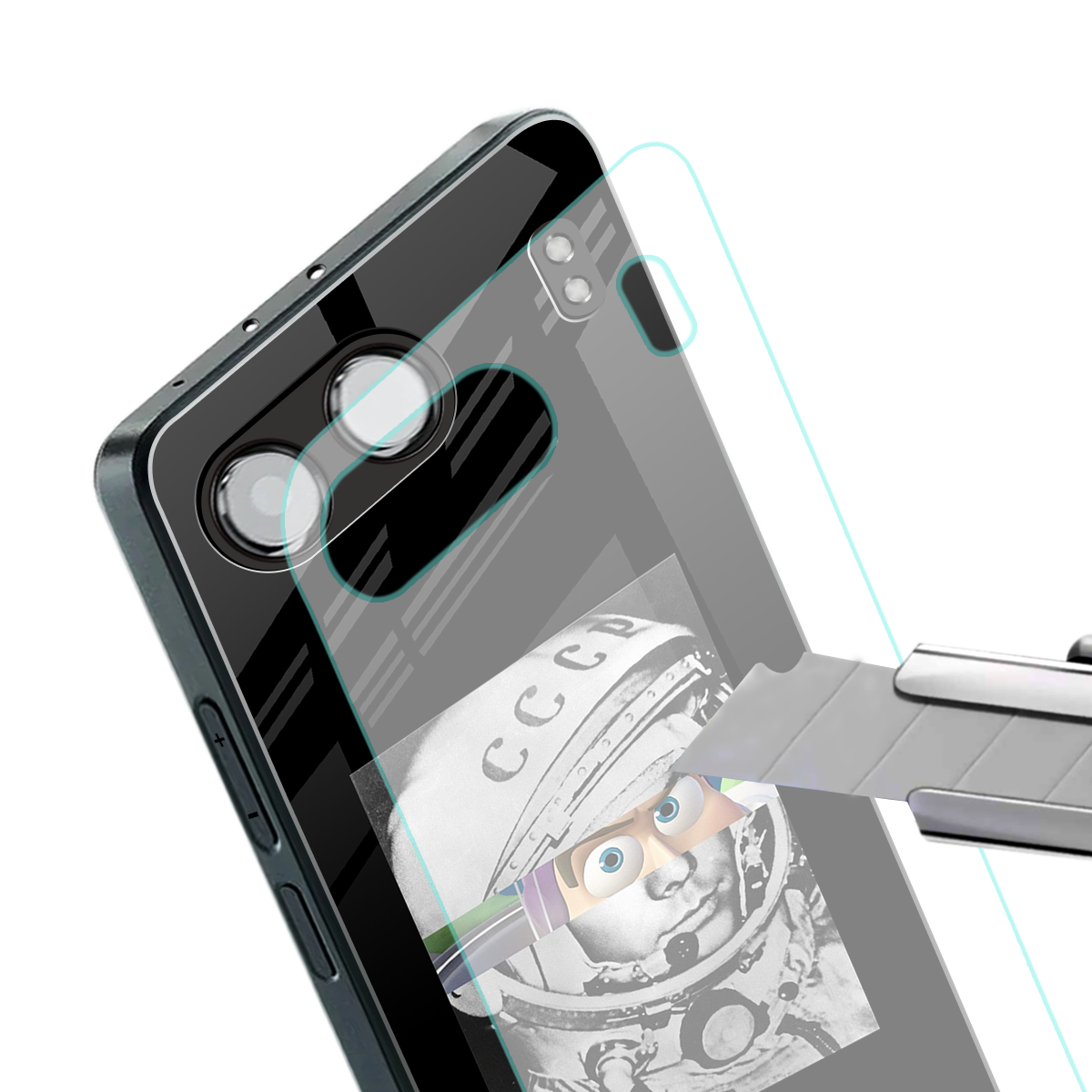 buzz lightyear astronaut mobile back phone cover | glass case for oneplus nord 4