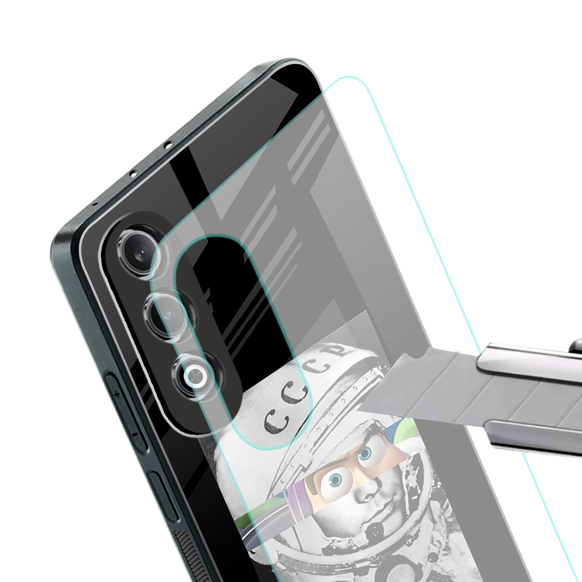 buzz lightyear astronaut mobile back phone cover | glass case for oneplus nord ce 4