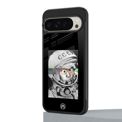 buzz lightyear astronaut mobile back phone cover | glass case for google pixel 9 pro xl
